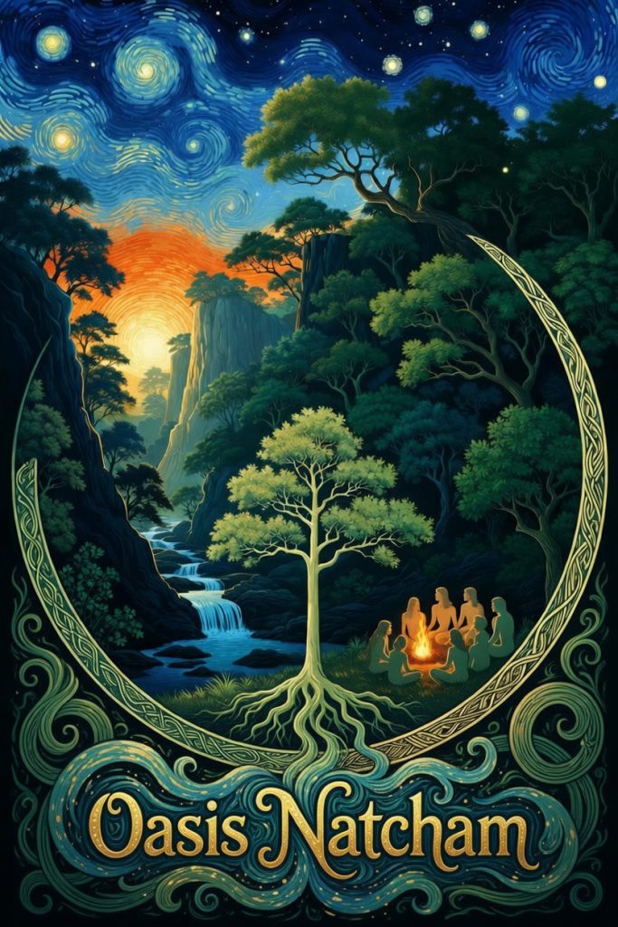 logo oasis natcham bivouacs chamaniques