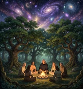 stage astro dans les bois, connaissance de soi, astrologie initiatique